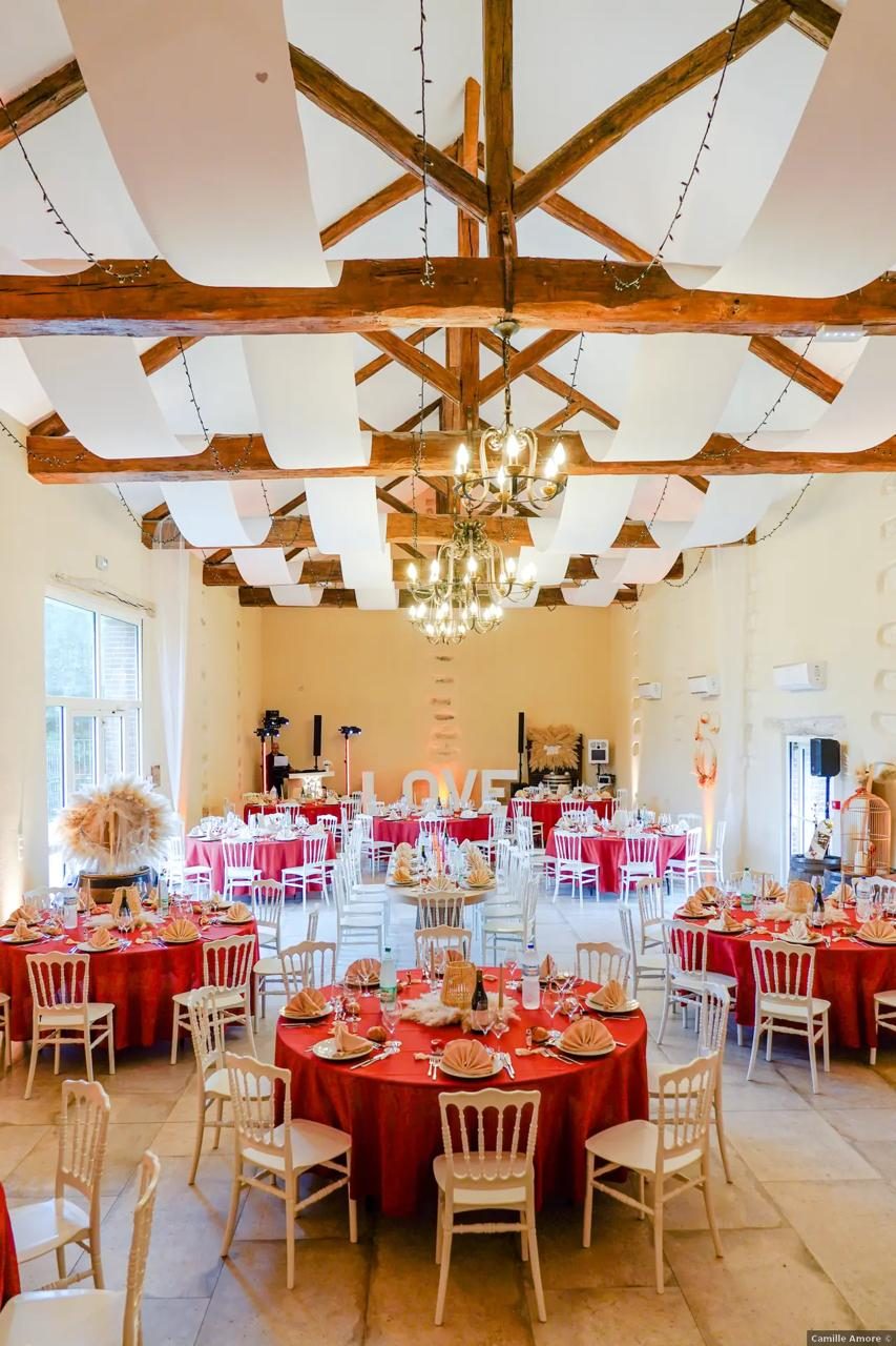 Salle de réception du château